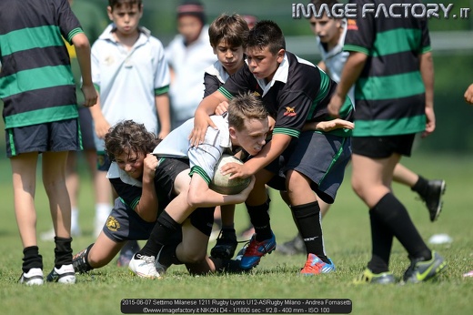 2015-06-07 Settimo Milanese 1211 Rugby Lyons U12-ASRugby Milano - Andrea Fornasetti